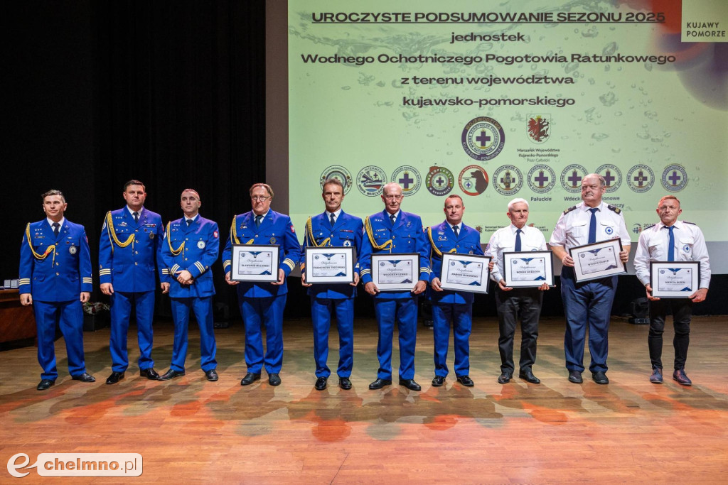 Odważni i niezawodni: wyróżnienia dla ratowników WOPR