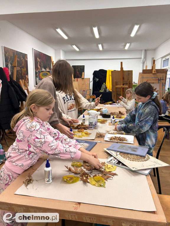 Podczas warsztatów Mandale Landart tworzyliśmy dzieła