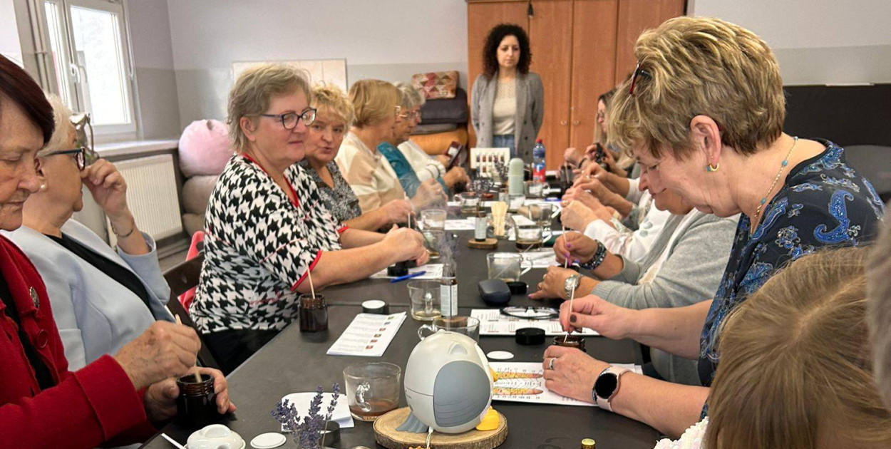 Tak było na warsztatach z aromaterapii dla seniorów