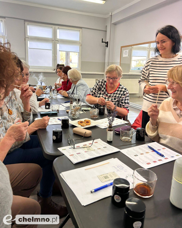 Tak było na warsztatach z aromaterapii dla seniorów