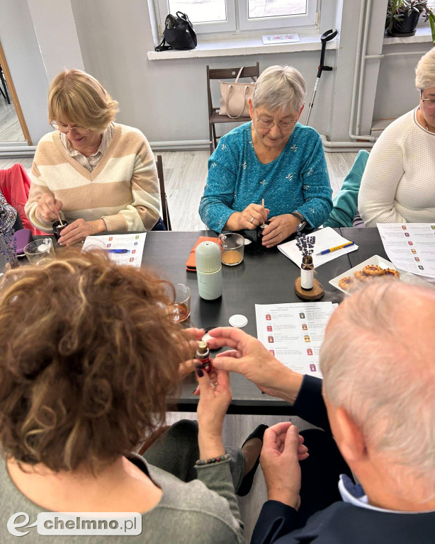 Tak było na warsztatach z aromaterapii dla seniorów