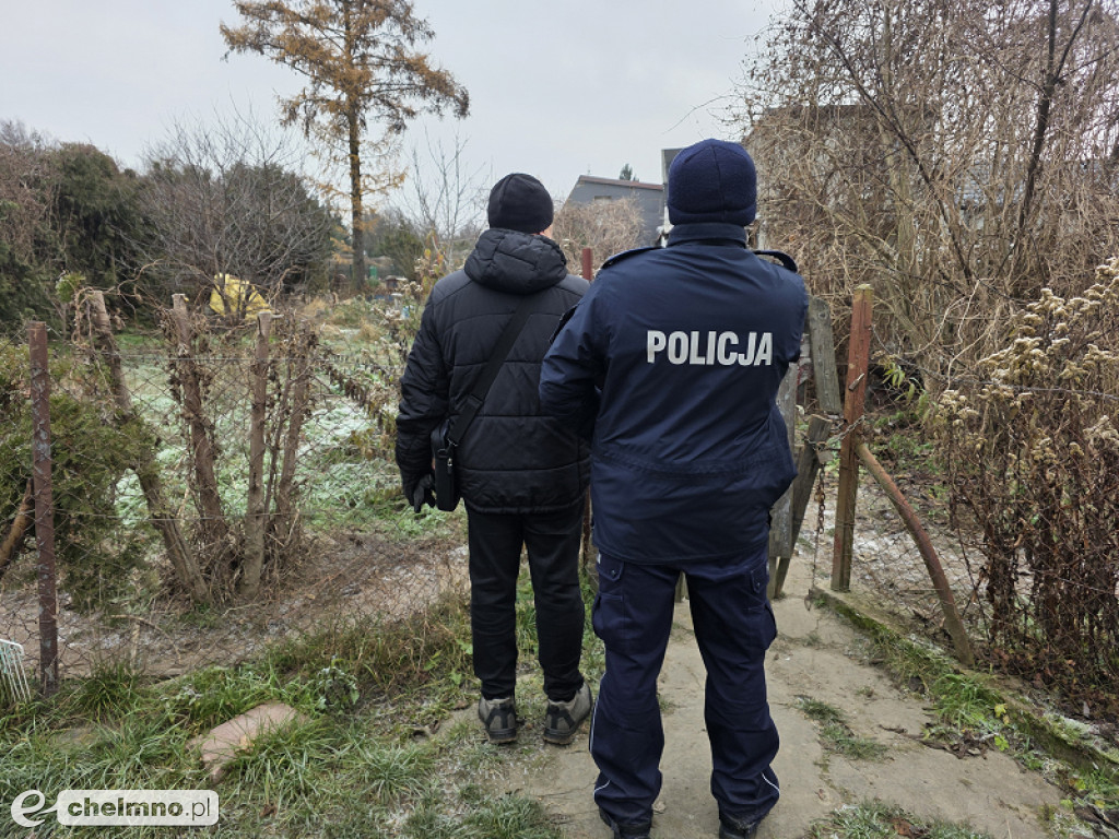 Policjanci kontrolują miejsca przebywania osób w kryzysie bezdomności