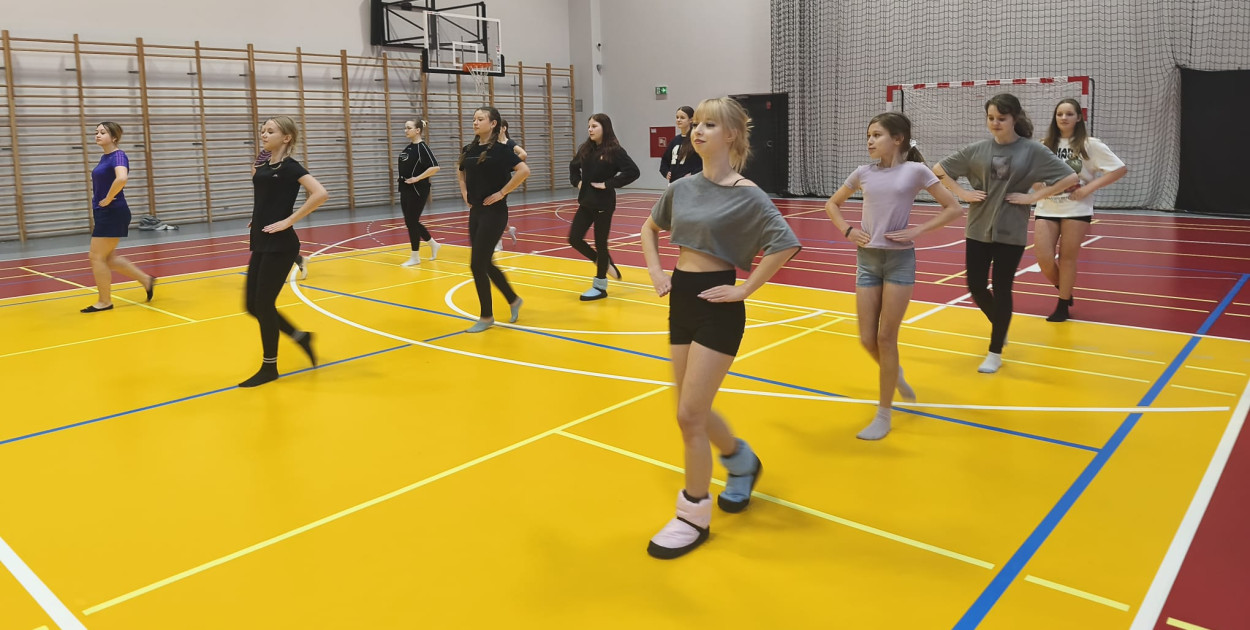 Warsztaty tańca marszowego w ChDK