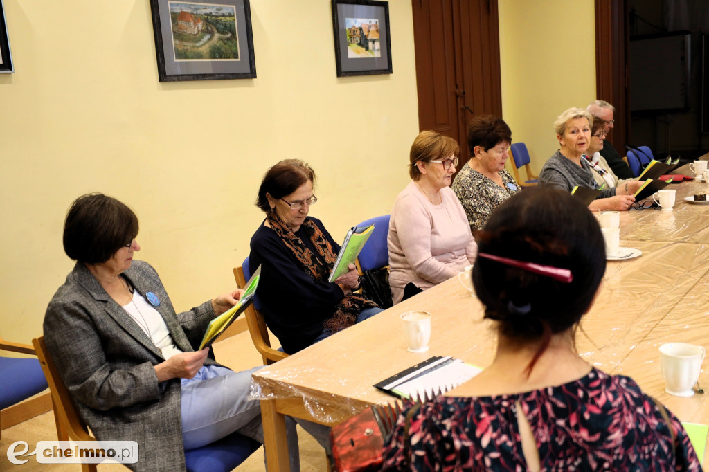 Zajęcia muzyczne w unisławskim Klubie Seniora