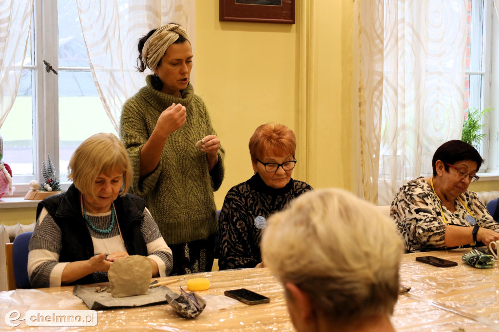 Zajęcia muzyczne w unisławskim Klubie Seniora