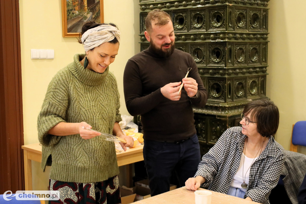 Zajęcia muzyczne w unisławskim Klubie Seniora