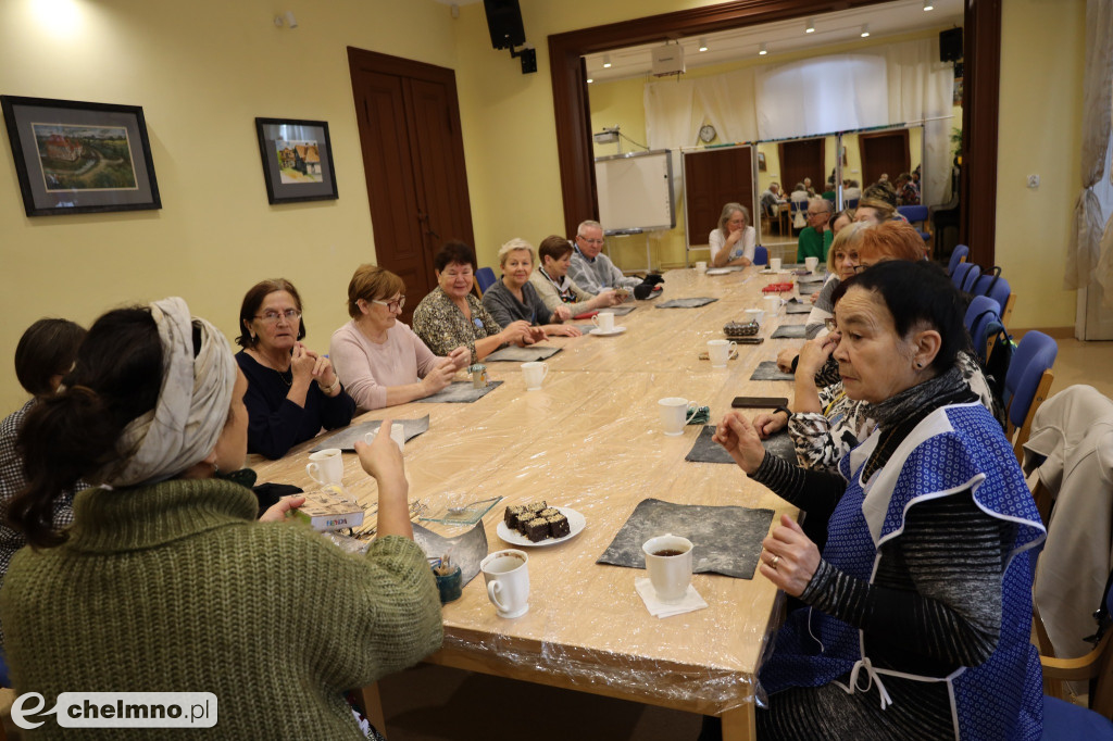 Zajęcia muzyczne w unisławskim Klubie Seniora
