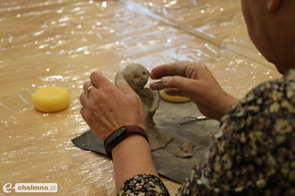 Zajęcia muzyczne w unisławskim Klubie Seniora