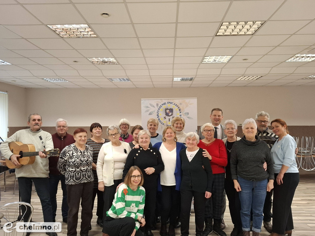 Sympatyczny czas spędzony z seniorami