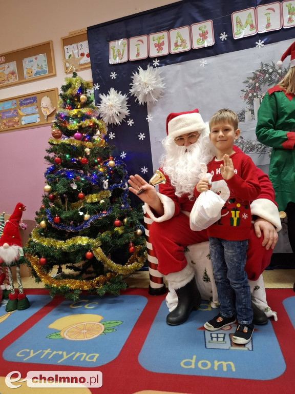 Wesołe odwiedziny Mikołaja