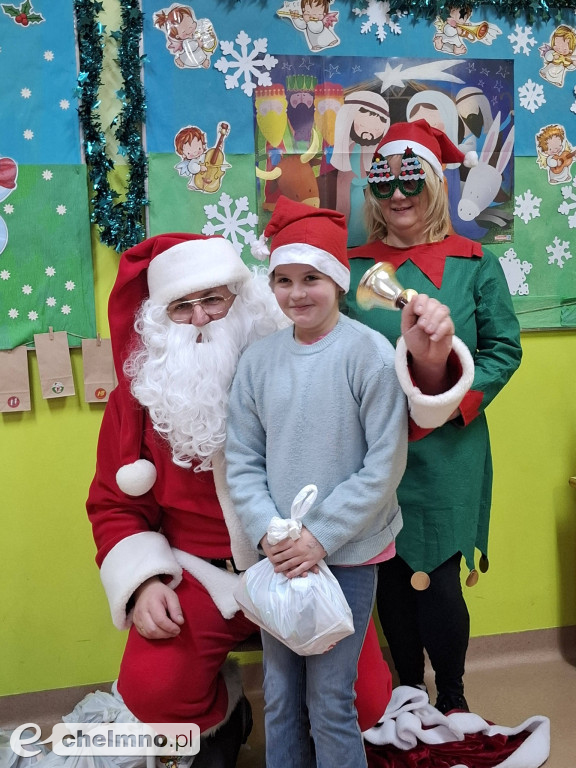 Wesołe odwiedziny Mikołaja