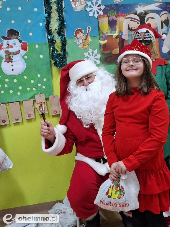 Wesołe odwiedziny Mikołaja