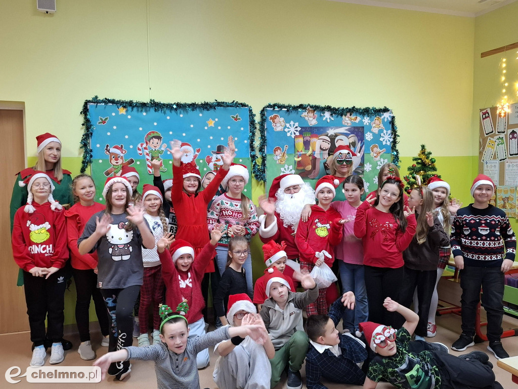 Wesołe odwiedziny Mikołaja