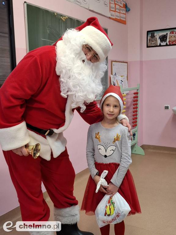 Wesołe odwiedziny Mikołaja
