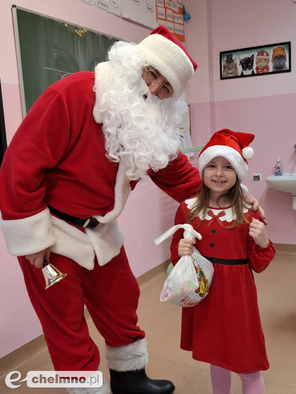 Wesołe odwiedziny Mikołaja