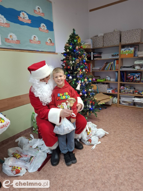 Wesołe odwiedziny Mikołaja