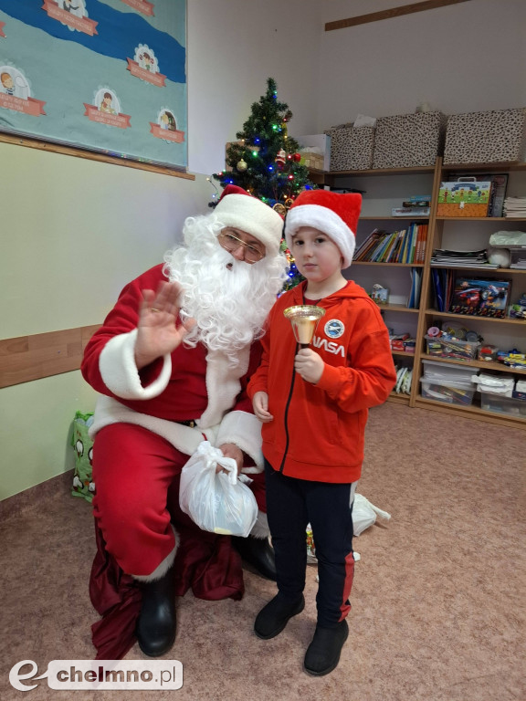 Wesołe odwiedziny Mikołaja