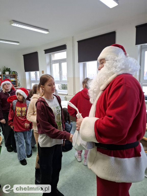 Wesołe odwiedziny Mikołaja