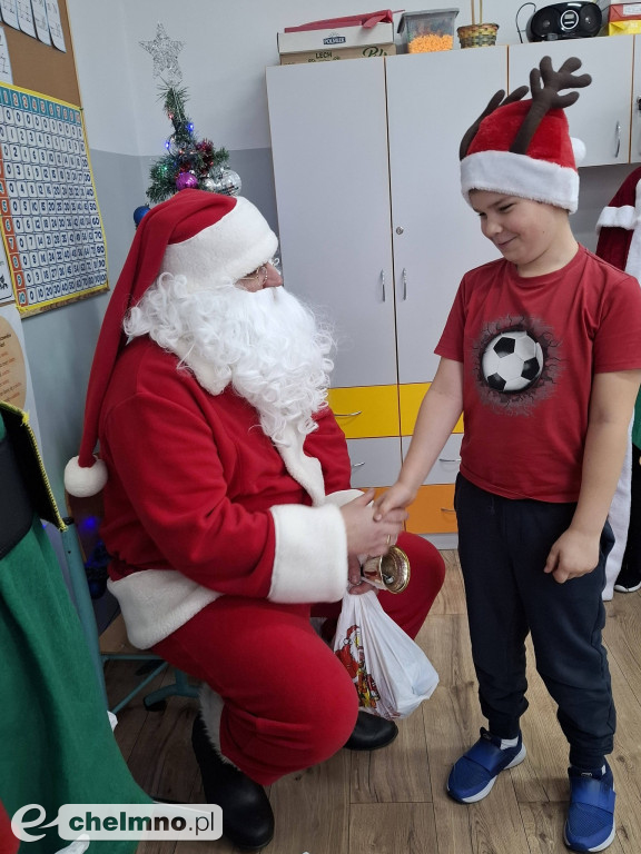 Wesołe odwiedziny Mikołaja