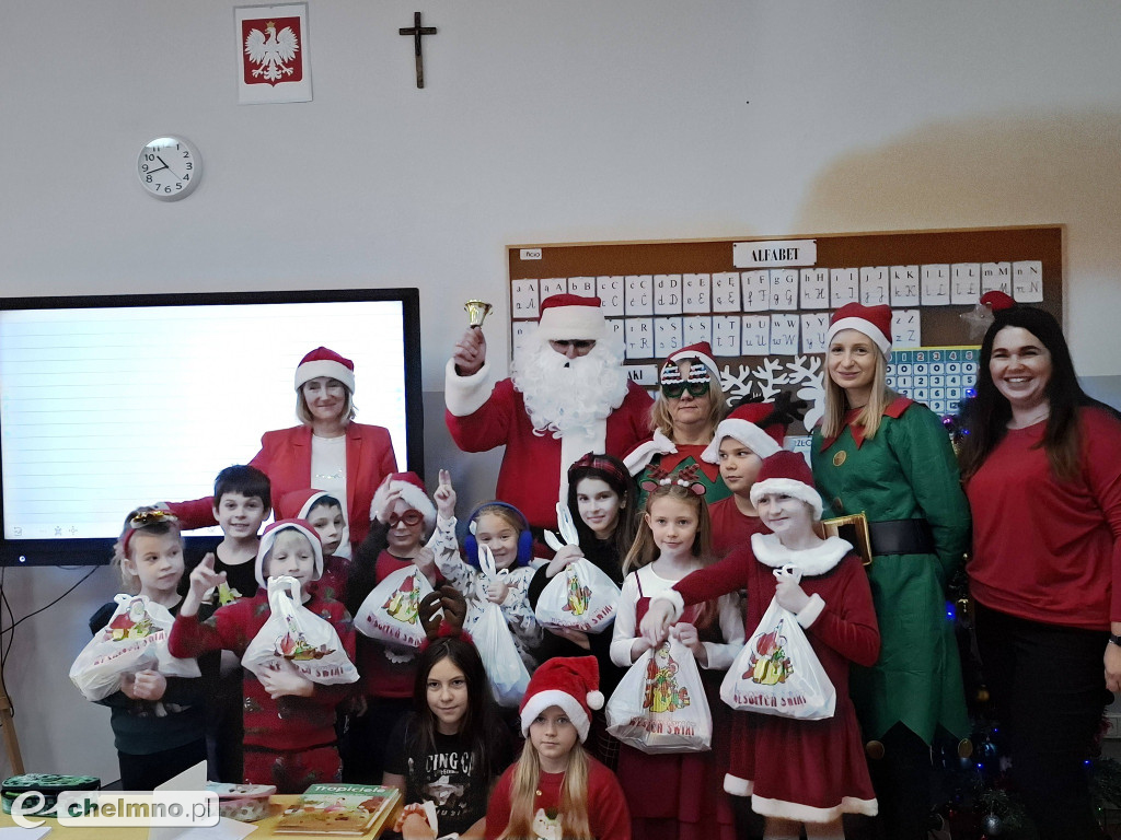 Wesołe odwiedziny Mikołaja