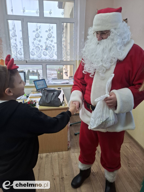 Wesołe odwiedziny Mikołaja
