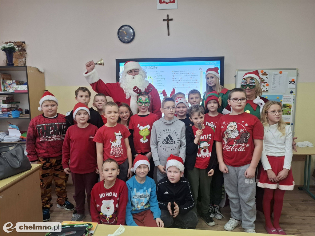 Wesołe odwiedziny Mikołaja