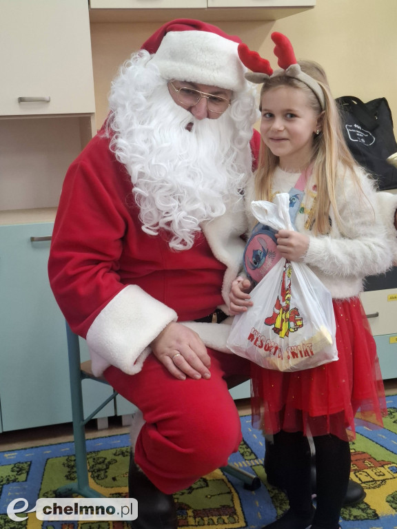 Wesołe odwiedziny Mikołaja