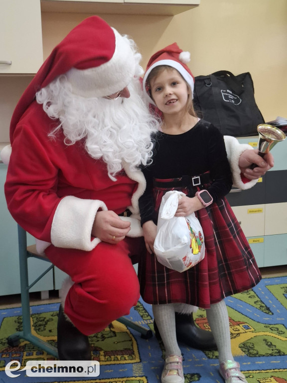 Wesołe odwiedziny Mikołaja