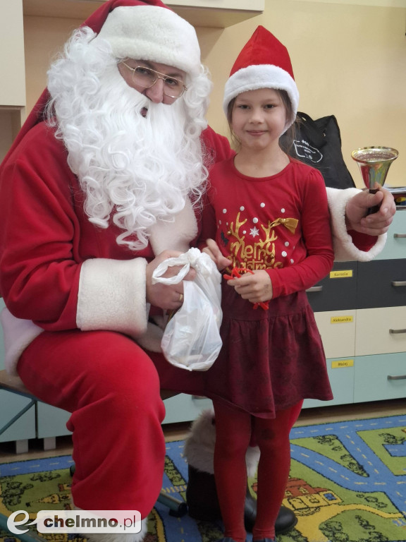 Wesołe odwiedziny Mikołaja