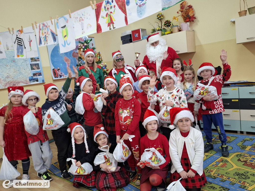 Wesołe odwiedziny Mikołaja