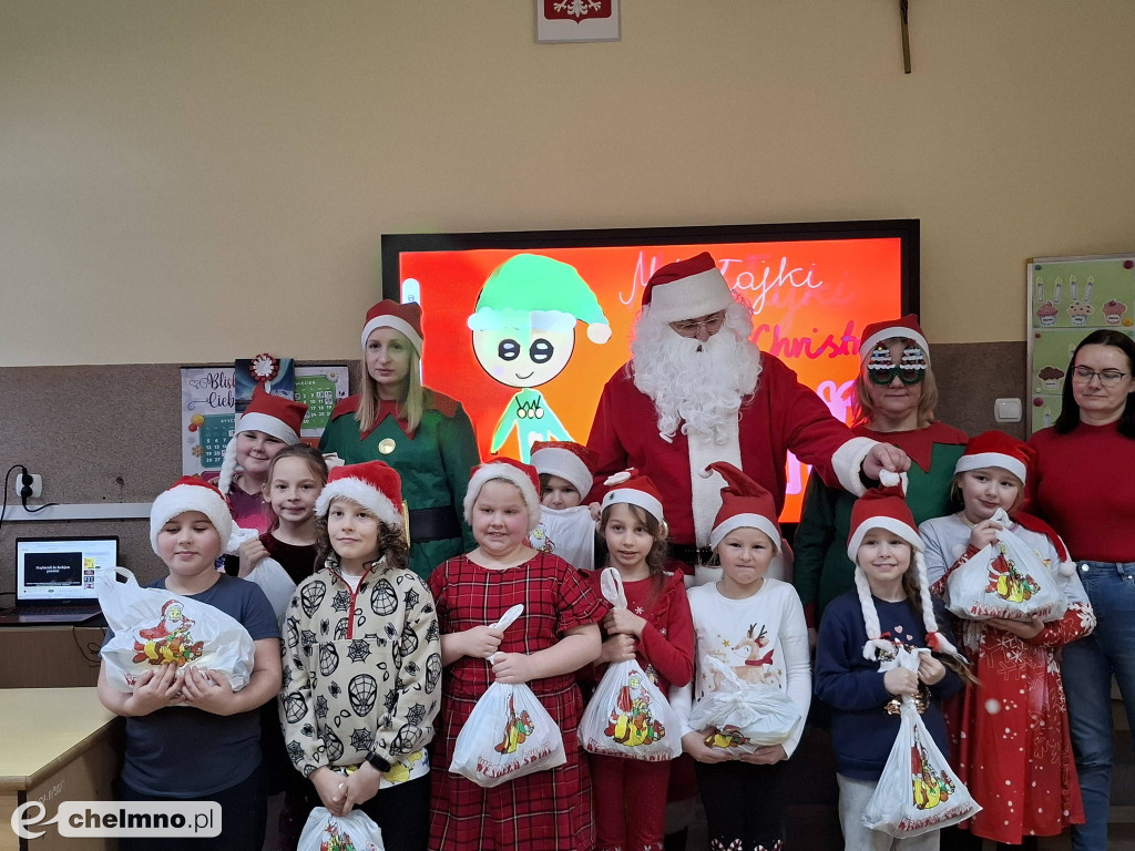 Wesołe odwiedziny Mikołaja