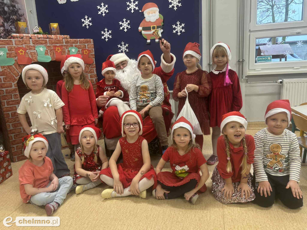 Wesołe odwiedziny Mikołaja