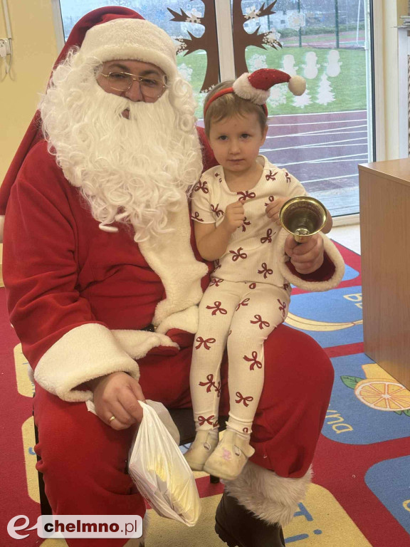Wesołe odwiedziny Mikołaja