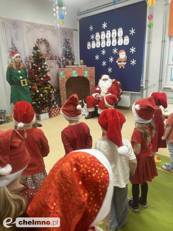 Wesołe odwiedziny Mikołaja