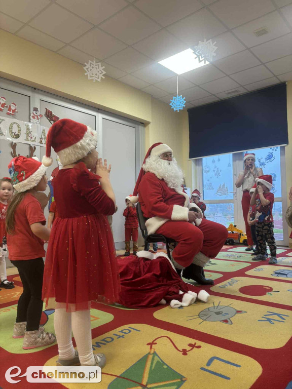 Wesołe odwiedziny Mikołaja
