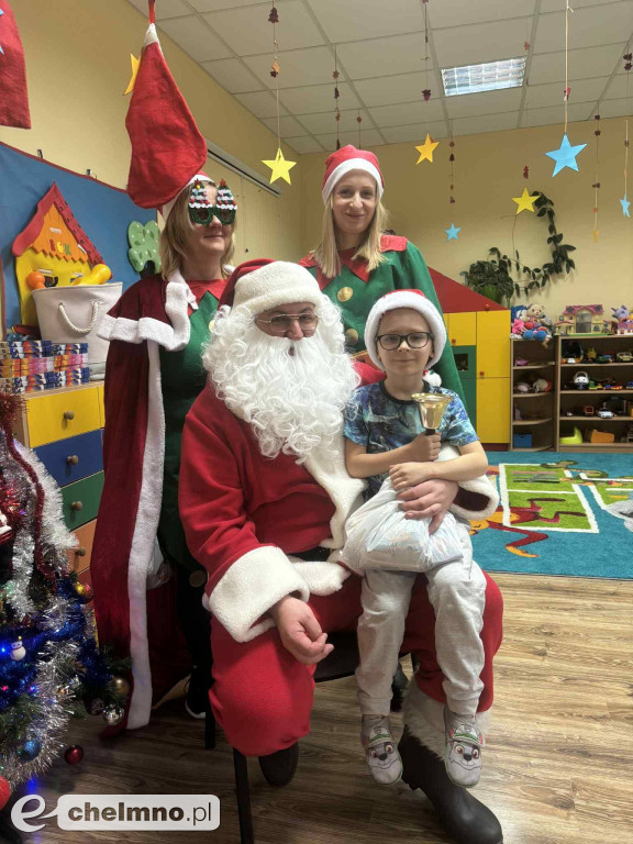 Wesołe odwiedziny Mikołaja