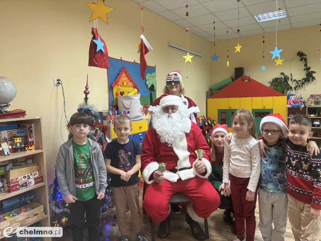 Wesołe odwiedziny Mikołaja