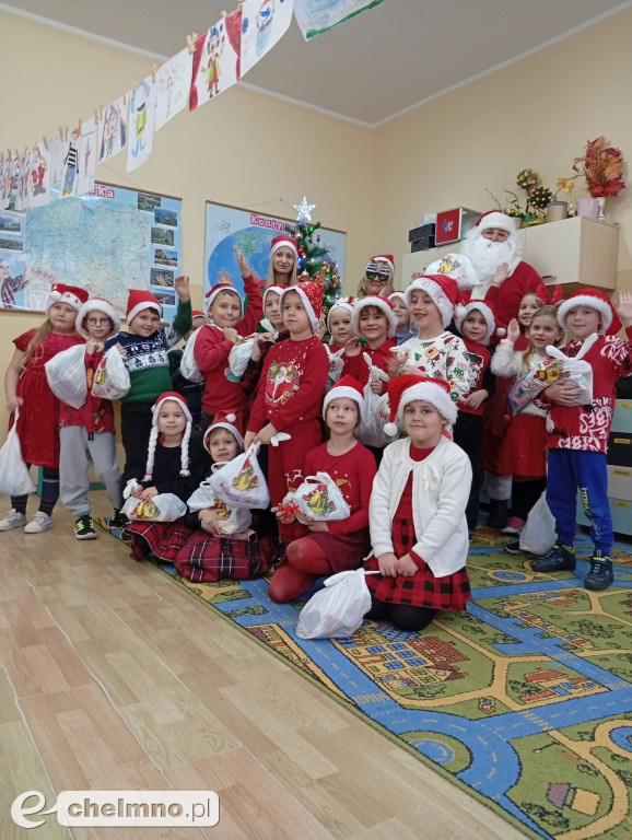 Wesołe odwiedziny Mikołaja