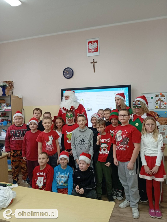 Wesołe odwiedziny Mikołaja