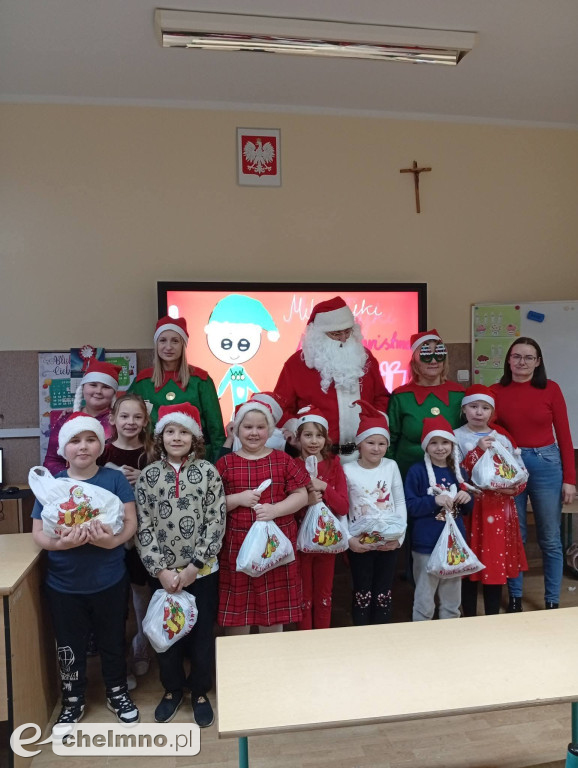 Wesołe odwiedziny Mikołaja