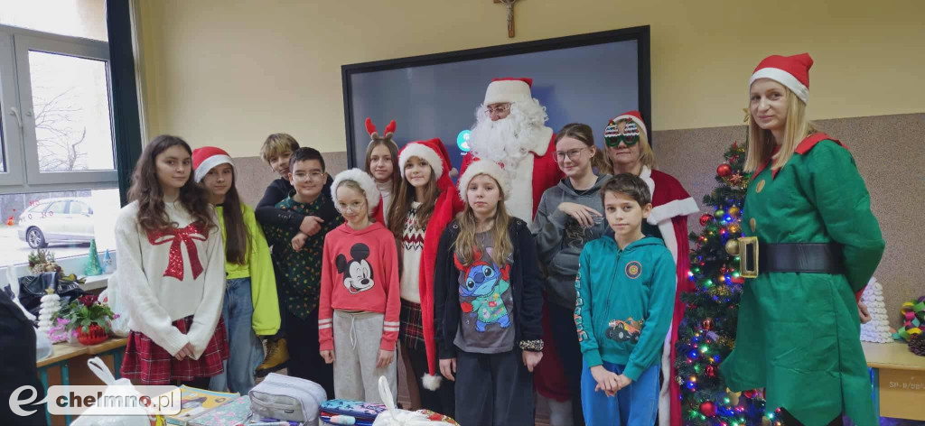 Wesołe odwiedziny Mikołaja