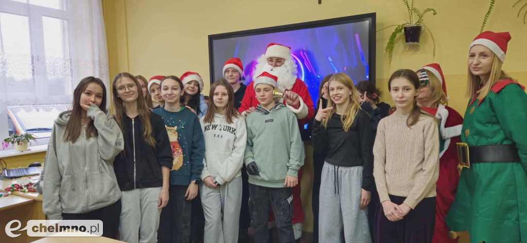 Wesołe odwiedziny Mikołaja