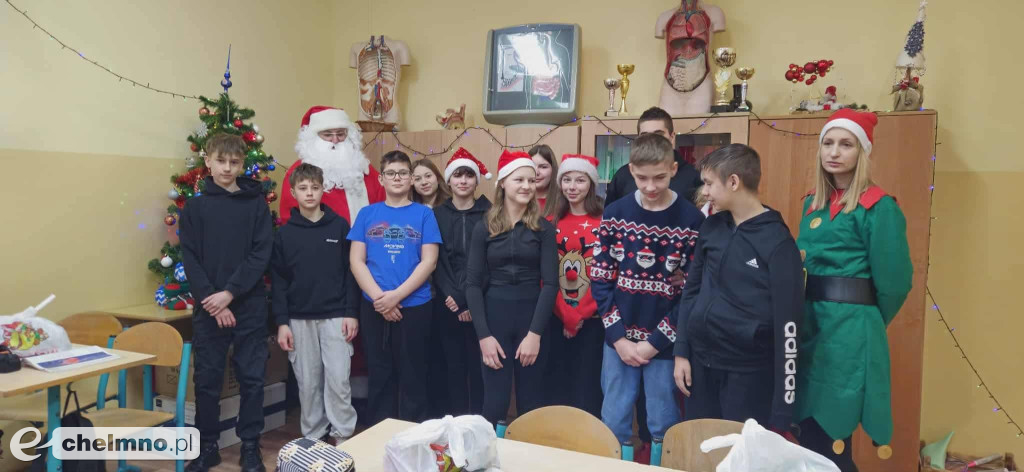 Wesołe odwiedziny Mikołaja