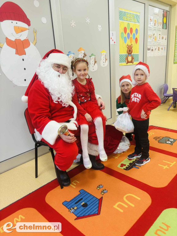 Wesołe odwiedziny Mikołaja