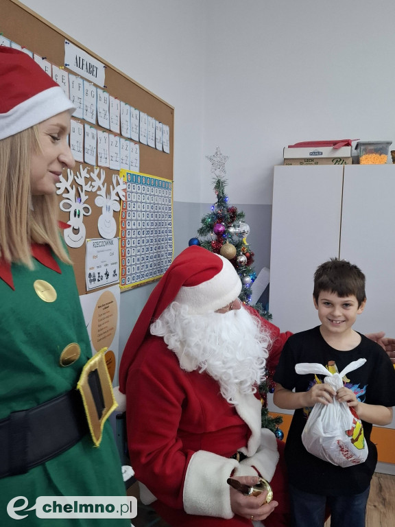 Wesołe odwiedziny Mikołaja