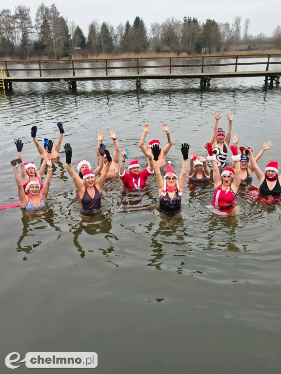 Mikołajkowe morsowanie nad Jeziorem Starogrodzkim