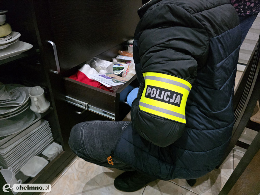 Chełmińscy Policjanci uderzyli w narkobiznes