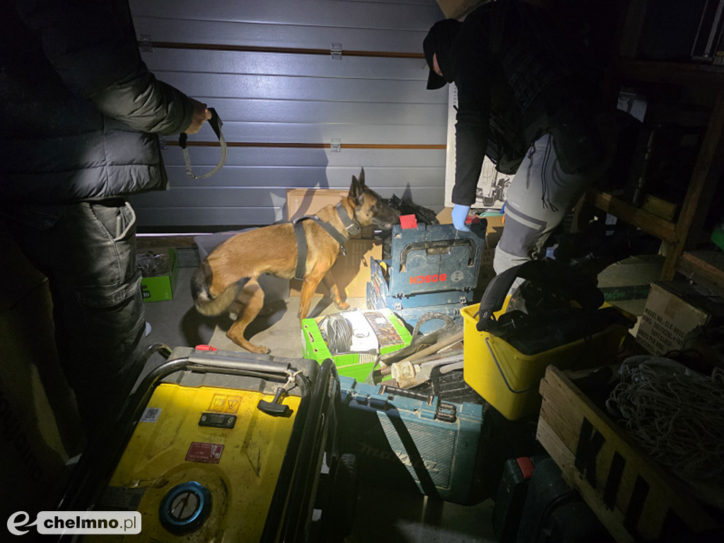 Chełmińscy Policjanci uderzyli w narkobiznes