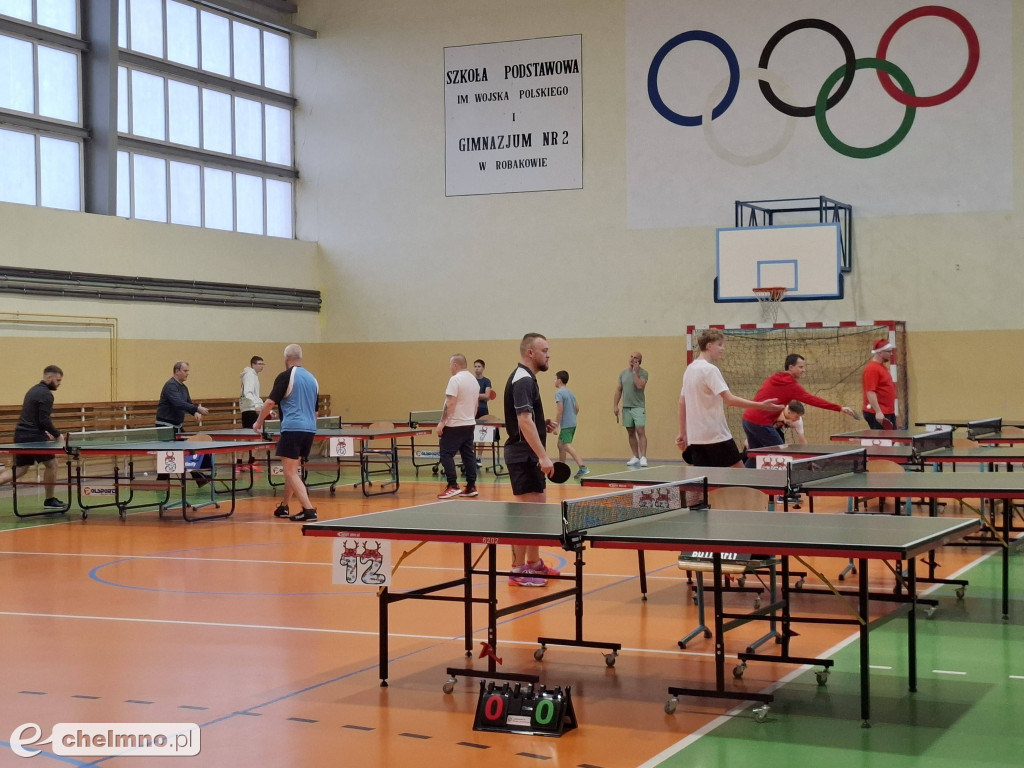 Za nami IV Mikołajkowy Amatorski Turniej Tenisa Stołowego