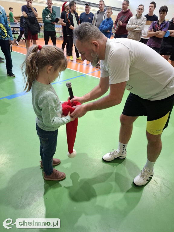 Za nami IV Mikołajkowy Amatorski Turniej Tenisa Stołowego